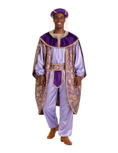 Fantasia Rei Baltasar Tamanho L - de alta qualidade, ideal para carnaval, festas temáticas e eventos especiais. 2